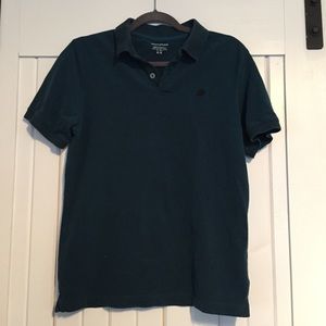 Banana Republic dark teal collared shirt